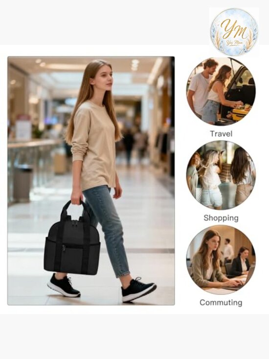 Women\'s Backpack Purse Medium Trolley Sleeve Water Resistant Daypack main image 7